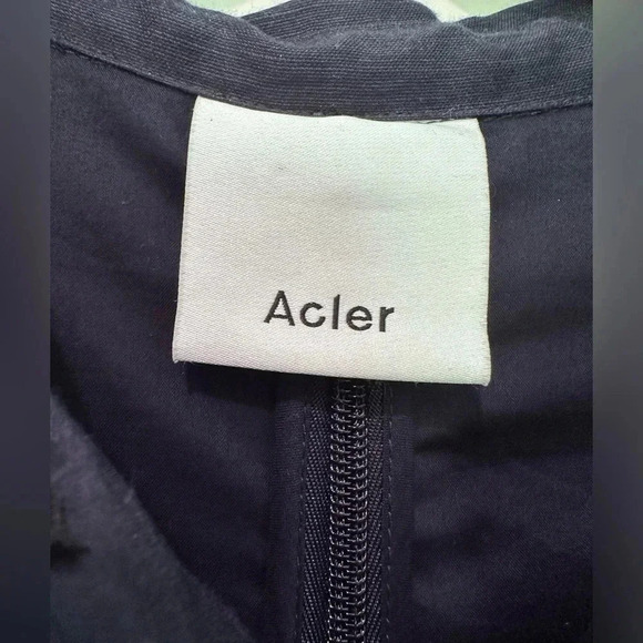 Acler Edna Linen-Blend Mini Dress sz 4 - Picture 14 of 16